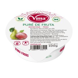 PURE MANZANA Y PERA  BOTE 100 GR VIMA