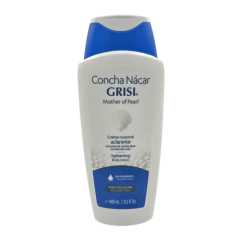 Crema Corporal Concha Nacar, aclarante, GRISI 400ml