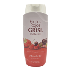 Gel de Baño Frutos Rojos, Antioxidante, 800ml GRISI