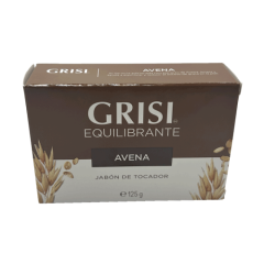 Jabón de tocador Avena 125 gr, GRISI